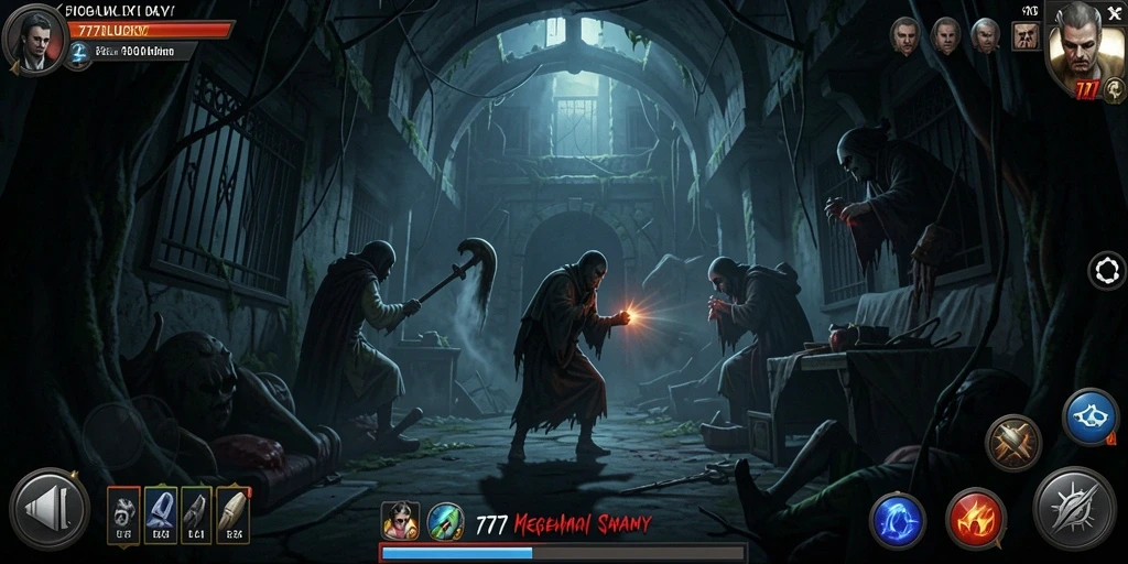 Gameplay menegangkan di dunia kegelapan 777LUCKY.