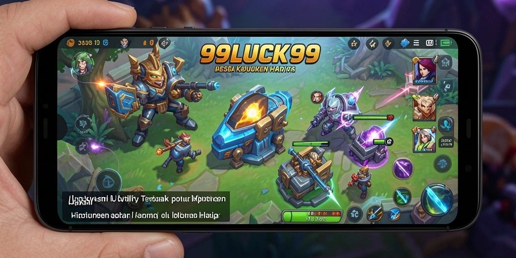 Tampilan antarmuka 99LUCK99 yang menarik dan informatif.