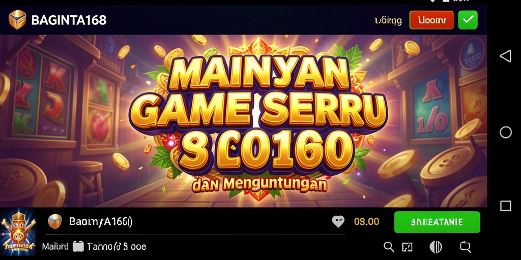 Screenshot gameplay menampilkan aksi seru dan grafis yang menawan.