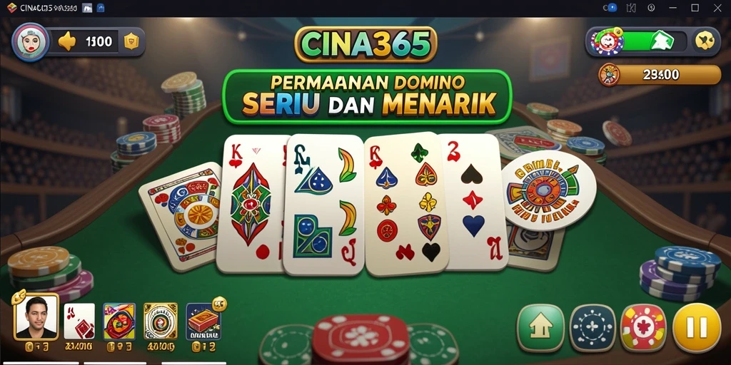 Tampilan gameplay CINA365 yang menarik dan interaktif.