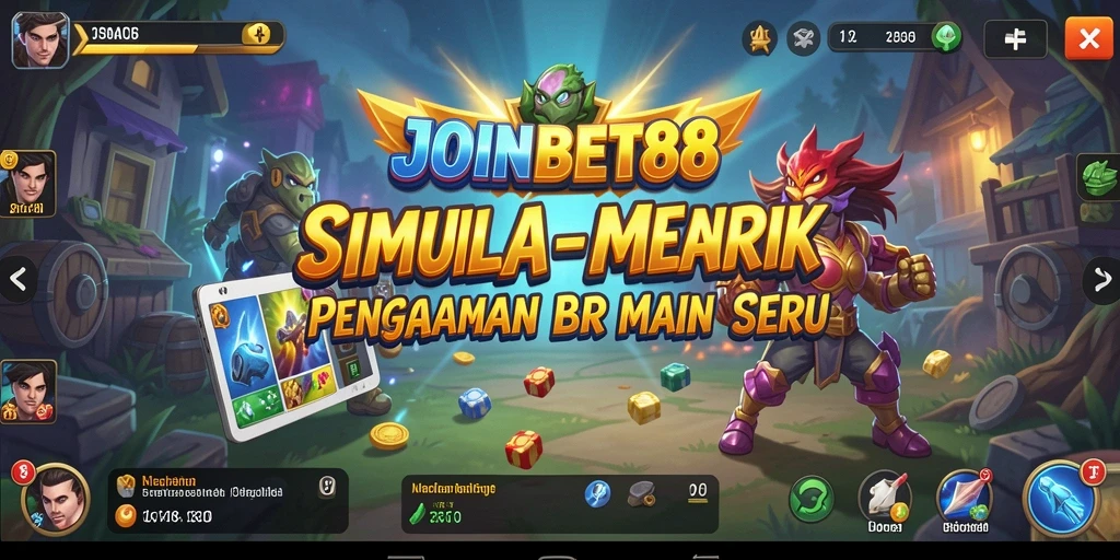 Screenshot gameplay JOINBET88 menampilkan aksi simulasi yang mengasyikkan.