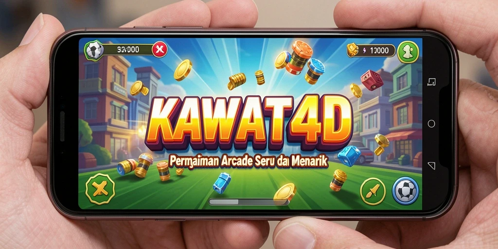 Tampilan gameplay KAWAT4D yang penuh aksi dan seru.