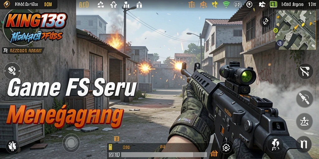 Tampilan aksi intens di gameplay KING138 yang mendebarkan.