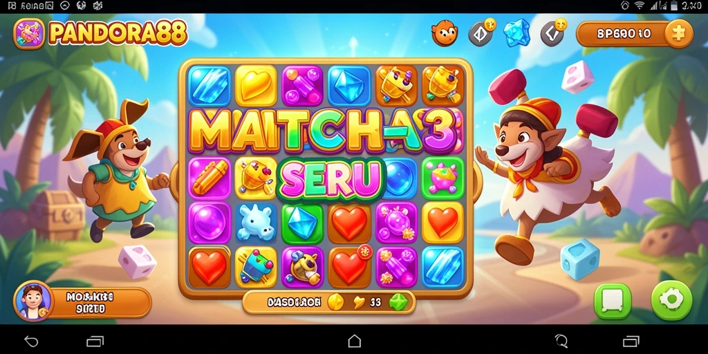Tampilan gameplay seru PANDORA88 yang memukau.