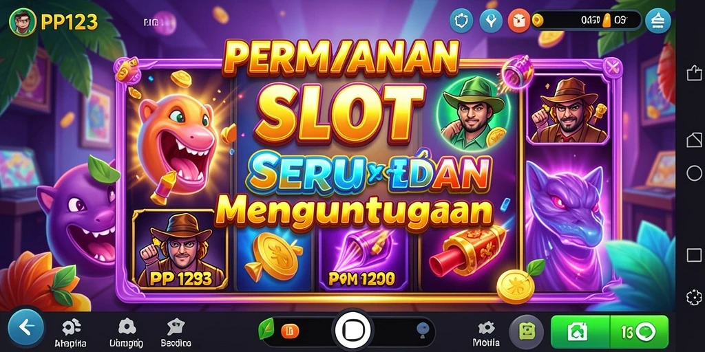 Tampilan gameplay menarik dari game Slot PP123.