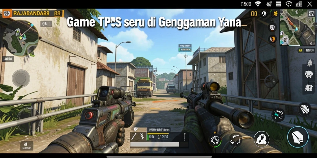 Tampilan gameplay menarik dengan aksi seru dalam RAJABANDAR88.
